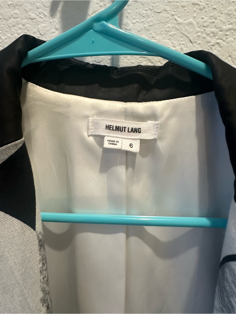 Helmut Lang Cubist Print Blazer Jacket Jacket - Picture 2 of 5
